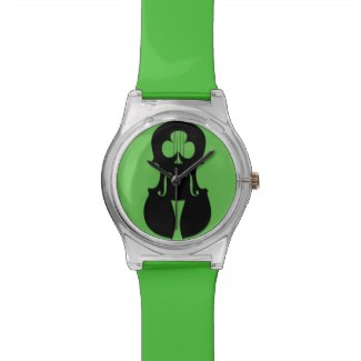 irish music wrist watch
